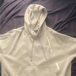 Nike Club Fleece Hoodie (Men’s Medium) Cream / Stone Pullover